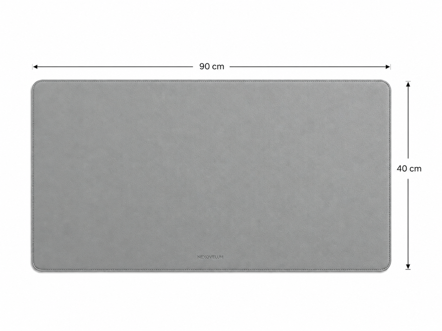 Alfombrilla de escritorio premium Nexovelum Stone